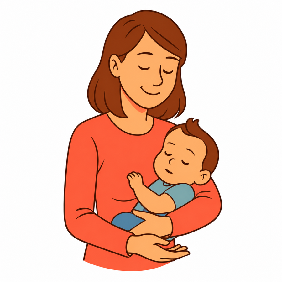 Madres de bebés o niños de entre 7 meses y 3 años