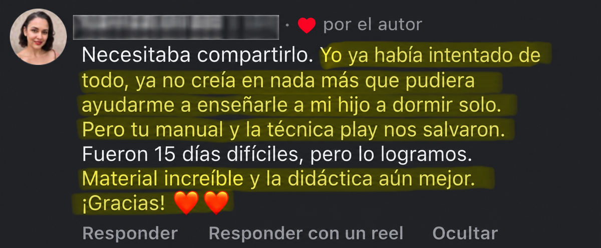 Testimonio de cliente
